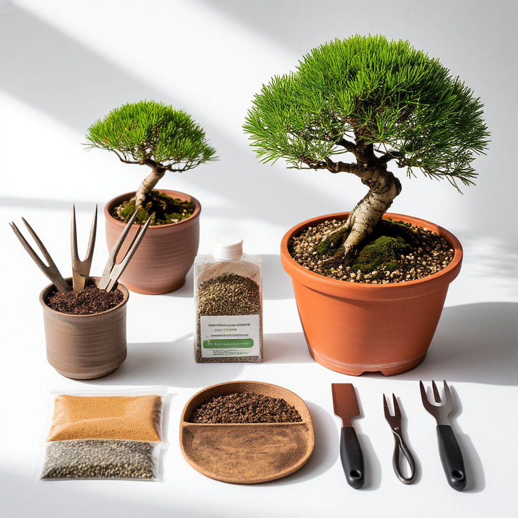 Kit para cultivar bonsái